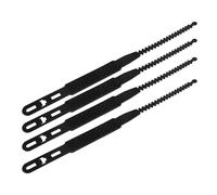 TOVINANNA Cables de Nieve para Neumáticos de Moto y Vehículos Eléctricos de 4 Ruedas, Cadenas Antideslizantes de Nailon, Paquete de 4, Aptas para Nieve, Barro y Arena en Invierno