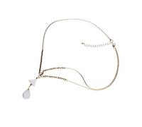 TOVINANNA Cadena Frente Bohemia Borlas Dorada para Mujeres y Niñas Joyería Cabello Accesorios para Bodas y Fiestas 1