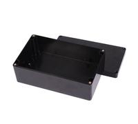 TOVINANNA Caja de Proyecto Eléctrica de Plástico ABS Negro 200X120X75 MM Tornillos para Montaje al Aire Libre en Jardín y Patio