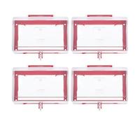 TOVINANNA Caja de Seguridad para Enchufes de Pared Transparente E 4 Unidades Protector Cerradura para Tomacorrientes Tipo 86 Adecuado para Baño Cocina y Hogares