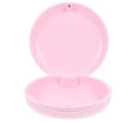 TOVINANNA Caja Magnética Portátil para Guardia Dental Diseño Resistente a Rayaduras y Almohadilla de Silicona, Tamaño Pequeño y Práctico para Retenedores y Dentaduras