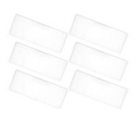 TOVINANNA Caja Organizadora de Plástico Transparente 6 Piezas , Adecuado para Organizar Accesorios y Esmaltes de Uñas para Herramientas de Manicura en Uso Personal o Móvil