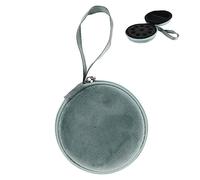 TOVINANNA Caja Redonda para Almacenar Aceites Esenciales Bolsa para Esmalte De Uñas Práctica y Ligera