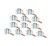 TOVINANNA Cajas de Obsequio para Envolver Regalos Cajas de Dulces Portátiles Decorativas de Papel Kraft para Regalos de Viaje