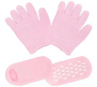 TOVINANNA Calcetines de Gel para Pies Hidratantes para Spa Aceites Esenciales para Manos y Pies Secos Calcetines Flexibles para Uso Nocturno