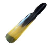 TOVINANNA Calzador Práctico de Cuerno Natural 22-24 CM Levantador de Zapatos Suave Hecho a Mano Herramienta Útil para Personas Mayores y Uso Doméstico Color Aleatorio Color Aleatorio