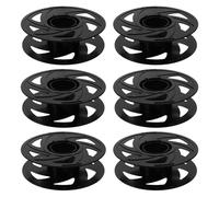 TOVINANNA Carretes para Filamento 3D Reutilizables de Plástico, Set de 6 Unidades Desmontables, Soporte para Bobinas Compatibles Pla, ABS y Petg, Organización Práctica para Impresoras 3D
