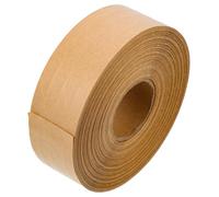 TOVINANNA Cinta de Sellado Casera de Papel Kraft, Biodegradable y Escribible, para Embalaje y Envío de Paquetes, 4,5 CM X 100 M, Uso en Mudanzas y Almacenaje