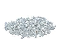 TOVINANNA Clavos para Neumáticos de Bicicleta para Invierno, 100 Piezas Ligeras de Aleación Plata, Fáciles de Instalar, Accesorios Antideslizantes para Ruedas de Nieve