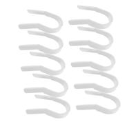 TOVINANNA Clip Corrector y Enderezador de Nariz 10 Piezas Soporte en U Plástico Durable para Mujer Uso Diario y Fiestas Accesorio de Belleza Nasal de Elevación