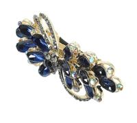 TOVINANNA Clip De Pelo De Diamantes De Imitación Clips De Pelo Brillantes Clip De Pelo Francés Bling Broche De Pelo Titular De De Caballo Clips Laterales Clip De Garra Con Lazo Clips
