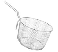 TOVINANNA Colador de Pasta y Fideos de Malla Metálica Resistente, Liviano, Apto para Olla Caliente, Utensilio de Cocina para Uso Diario