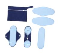 TOVINANNA Compresas Menstruales Reutilizables de Absorbentes y Transpirable para Día y Noche Almohadillas Lavables para Pérdidas y Cuidado Femenino