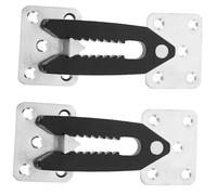 TOVINANNA Conectores para Sofá Seccional Pequeños Broches para Muebles de Sofá Accesorios para Unión a Presión Pack de 2 Unidades Herrajes Reutilizables para Muebles