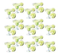 TOVINANNA Confeti de Papel en Forma de Copa de Margarita Verde Claro 200 Piezas para Decoración de Fiesta Tropical y Despedida de Soltera Diseño Único y Ambiente Festivo