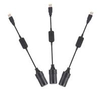 TOVINANNA Convertidor de Corriente para Automóvil USB 5v a 12v Protección de Seguridad, Material PVC y Cobre, Paquete de 3 Piezas Adecuado para Viajes y Accesorios de Coche