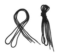 TOVINANNA Cordones para Botas de Soldadura 100 CM, Resistentes al Fuego y Gruesos, 2 Pares para Calzado de Seguridad y Trabajos de Soldador