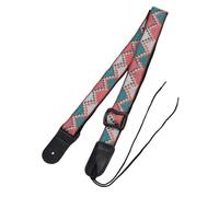 TOVINANNA Correa para Ukulele con Cuerda de Amarre Diseño Sencillo y Artesanal Práctica para Principiantes y Profesionales Cómoda Correa de Hombro Étnica