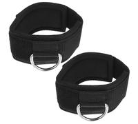 TOVINANNA Correas de Tobilleras para Máquina de Cable, 2 Piezas de Nylon Anillos en D, Accesorio Portátil para Entrenamiento en Gimnasio y Rehabilitación