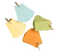 TOVINANNA Cuaderno de Notas Portátil 4 Unidades, Hojas Sueltas 70 Páginas, Tamaño Compacto, Colores Surtidos, Papelería para Estudiantes y Oficina, Práctico para Listas y Color Aleatorio