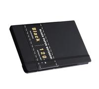 TOVINANNA Cuaderno Papel Negro de 200 Páginas Tamaño A5 para Dibujo y Escritura, Papel Grueso, Portátil y Adecuado para Journaling Artístico