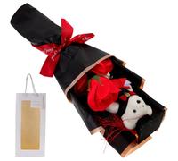 TOVINANNA De Flores De Jabón Artificial Con De Graduación y Bolsa Bouquet De Aromáticas Para Celebraciones y Decoración De