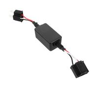 TOVINANNA Decodificador Antiparpadeo para Coche Resistencia de Carga Led, Plástico Negro, 30w 3a, Elimina Fallos y Errores en Luces Led, Ip65