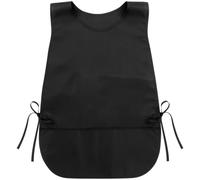 TOVINANNA Delantal de Peluquero Impermeable con Bolsillo, Unisex, sin Mangas, para Peluquería, 70 X 49 Cm