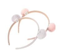 TOVINANNA Diadema de Felpa de Moda Accesorio para El Cabello de Bebé Aro para El Cabello para Niños Banda para El Cabello para Fiestas Tocado para Niños Y Niñas