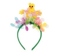 TOVINANNA Diadema De Pascua Hermosa De Pollito y Huevo Tocado De Pascua Para Fiesta De Temporada Para Mujer
