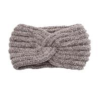 TOVINANNA Diadema Deportiva de Punto Cruzado para Mujer y Niña, Banda Cabello de Lana, Diseño Simple y Funcional para Invierno y Uso en Orejas