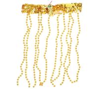 TOVINANNA Diadema Egipcia Cuentas y Emblema de Serpiente, Accesorio para Disfraz Egipcio Mujer, Tocado Egipcio Brillante para Fiestas y Halloween, Diseño Lentejuelas y Detalles Colgantes