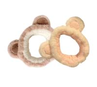 TOVINANNA Diademas Creativas Cuidado Piel Mujer 2piezas, Banda Cabello Reutilizable y Multiusos en Algodón para Lavado Facial y Spa