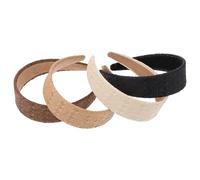 TOVINANNA Diademas de Espuma y Rafia para Mujer 4 Piezas Colores Variados Bandas Cabeza Cómodas y Decorativas Accesorios Cabello Ideales para Uso Diario y Eventos Color Color Aleatorio