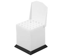 TOVINANNA Dispensador de Algodón de Plástico para Clínica, Caja de Almacenamiento para Pellets de Algodón, Suministro Higiénico y Distribución Rápida, Estuche Compacto para Gestión