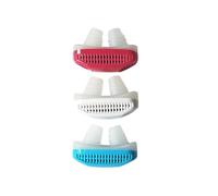 TOVINANNA Dispositivo para Dejar de Roncar Pinza Nasal de Abs y Silicona para Aliviar Ronquidos y Purificar Aire Estuche Portátil