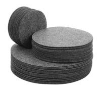 TOVINANNA Divisores de Fieltro para Platos 144 Piezas, Protectores Redondos para Sartenes y Vajilla, Separadores para Almacenamiento en Armarios, Adecuados para Porcelana y Cerámica