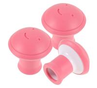 TOVINANNA Ejercitador de Mandíbula Facial Rosa 3 Piezas, Moldeador y Tensador para Papada y Cuello, Herramienta Reafirmante para Arrugas Nasolabiales y Entrenamiento Facial en Forma de V