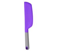 TOVINANNA Espátula de Silicona Púrpura para Panadería, Raspador Flexible para Mezclar Mermelada y Crema, Herramienta Fácil de Almacenar y Moldear en Repostería
