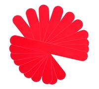 TOVINANNA Espátulas Linguales Reutilizables Rojas 25 Piezas para Examen Oral Infantil y Mezcla en Laboratorio Resina Epoxi