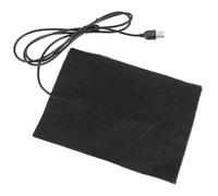 TOVINANNA Esterilla Calefactora USB de Algodón Almohadilla Térmica Negra para Curado de Resina Epoxi y Eliminación de Burbujas para Bricolaje de Cristal Epoxi