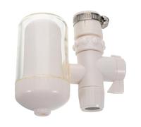 TOVINANNA Filtro de Agua para Fregadero Transparente Sistema de Filtración Avanzado Purificador para Grifo de Cocina Compacto y Portátil Adecuado para Eliminar Impurezas y Uso Doméstico