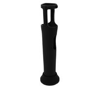 TOVINANNA Funda de Silicona Antideslizante para Micrófono de Mano Protector Antiviento Resistente a Golpes Compatible con Jbl Color Negro para Karaoke y Grabación Profesional