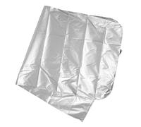 TOVINANNA Funda Protectora para Escalera Plegable de Exterior 210D Tela Oxford Plateada Antipolvo para Jardín y Patio Cobertura Completa Resistente Intemperie