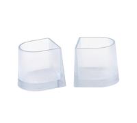 TOVINANNA Funda Protectora para Tacones Altos Transparente Protector De Tacón Alto Resistente Al Desgaste Cubierta para Talones para Mujer Uso Zapatos De Baile Latino Talla L, 10 Pares