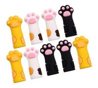 TOVINANNA Fundas Protectoras de Silicona para Tijeras y Pinzas de Cutículas 9 Unidades Diseño Compacto para Cuidado de Uñas en Manicura y Pedicura Anticaída