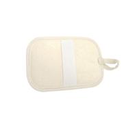 TOVINANNA Guante De Esponja Vegetal Exfoliante Natural Para Ducha 1 Unidad Tamaño Cuadrado Para Cuidado Corporal Baño