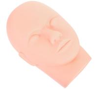 TOVINANNA Herramienta de Cabeza de Maniquí para Extensión de Pestañas Piel Simulada, Adecuado para Formación en Técnicas de Maquillaje