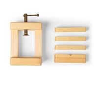 TOVINANNA Herramienta de Sello Grabado de Madera de Pino 95X65X45 CM para Tallado de Sellos de Piedra y Artesanía Manual Herramienta Grabada Sujeción Firme para Manualidades