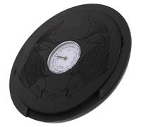 TOVINANNA Humidificador de Guitarra Acústica Material Abs y Aguja Indicadora con Higrómetro Preciso para Proteger Guitarra Negra del Clima Seco